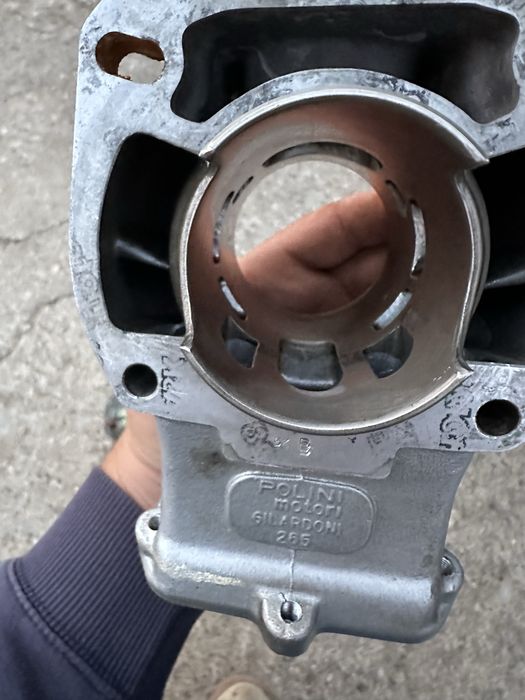 Cilindro polini 160cc rotax 122