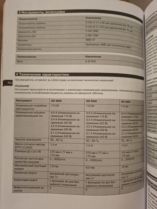 Шуруповерт Hilti SD 5000
