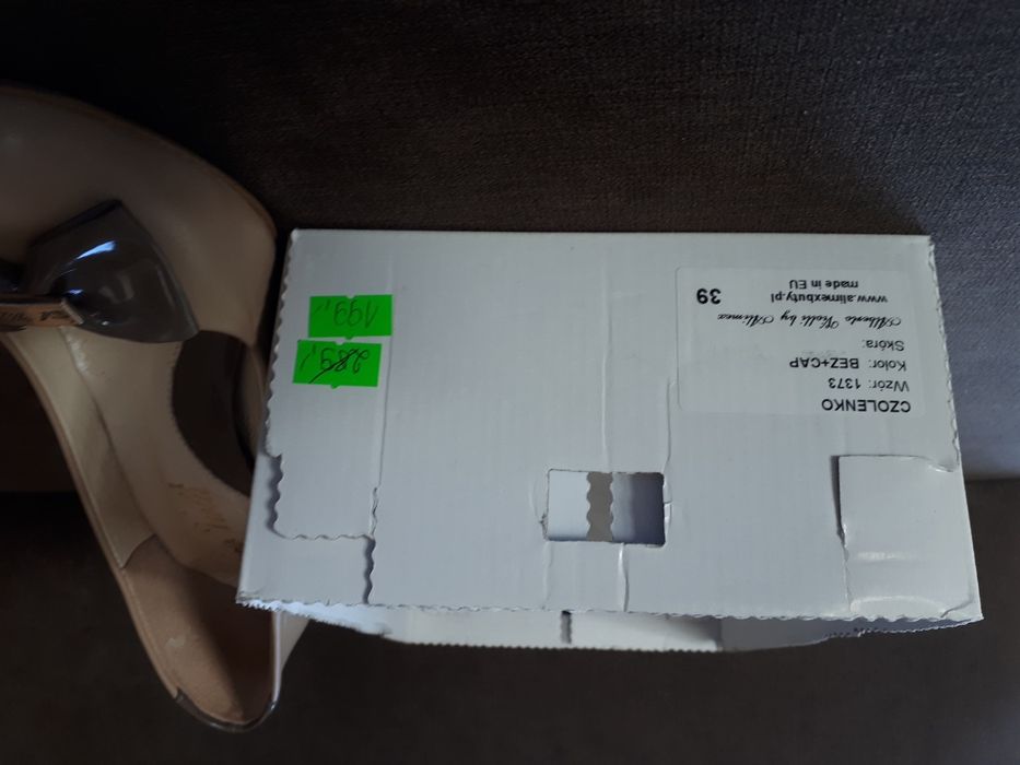 Buty damskie czółenka