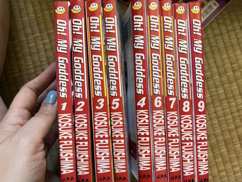 Oh My Goddess 1-9 manga