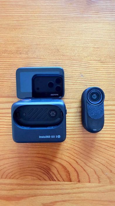 Insta360 Go 3S 128GB – Pouco uso, quase nova – Com acessórios e nota fiscal