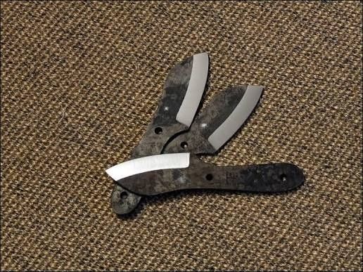 Blanki i klingi do noży. Hartowanie stali