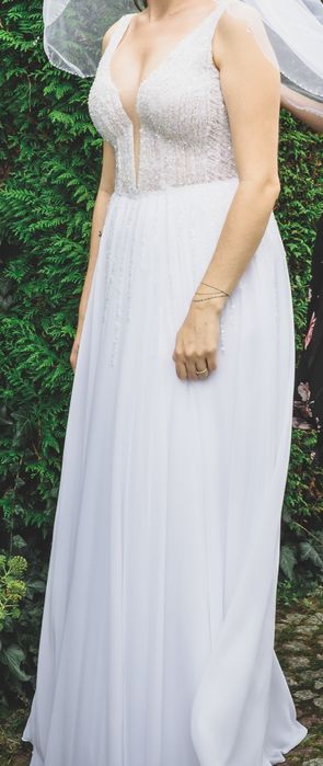 Suknia ślubna rozmar 38