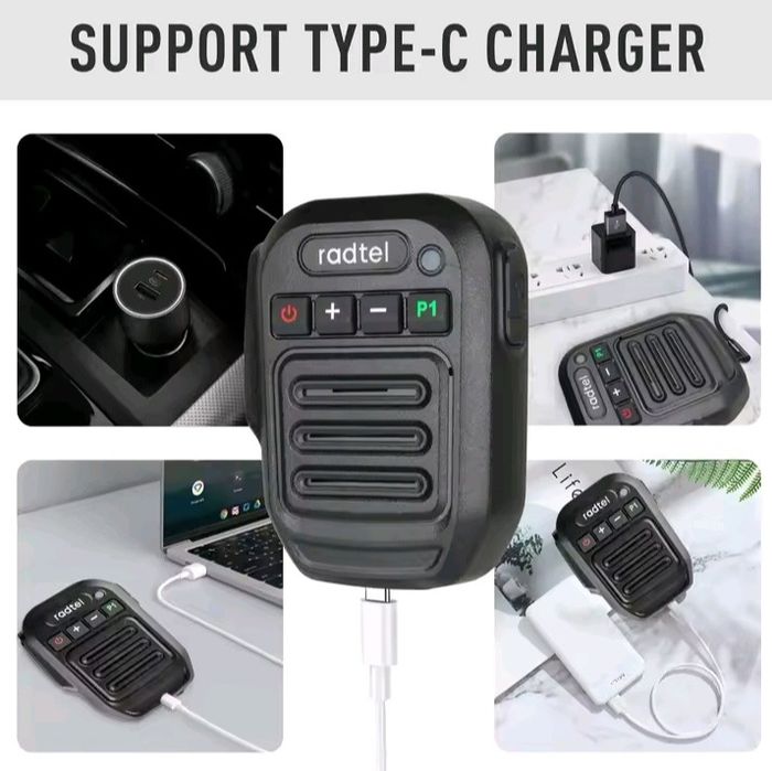 PTT Sem Fio Auto Falante Bluetooth para baofeng etc