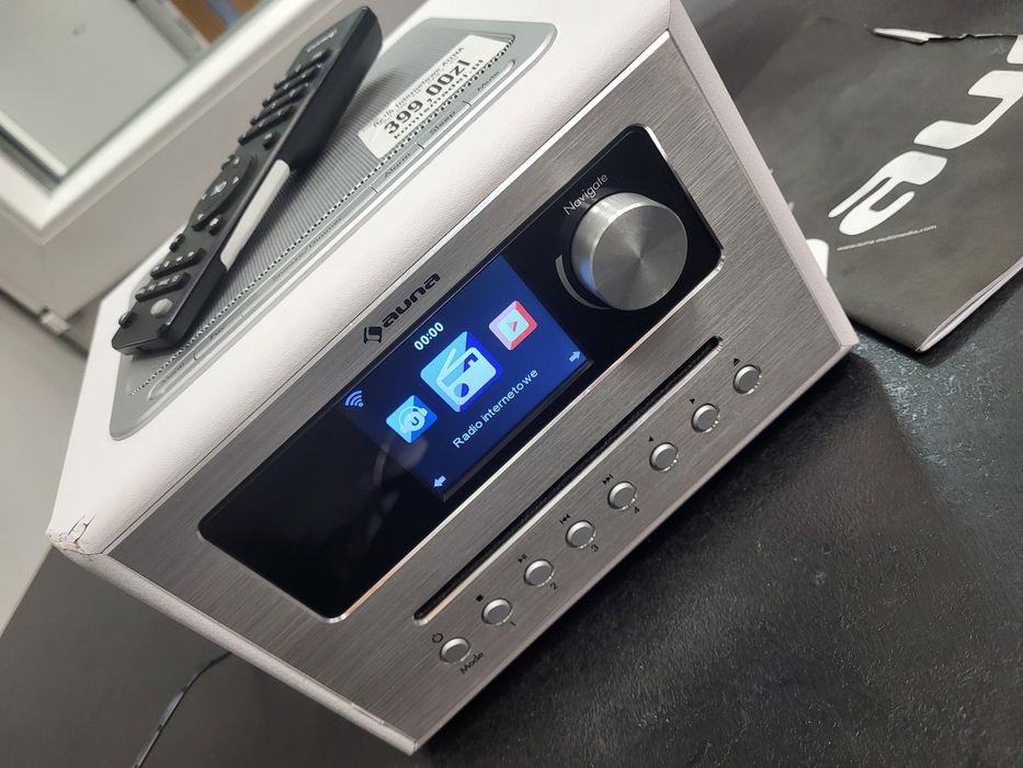 Radio internetowe AUNA SILVER STAR CD CUBE Komis Madej Gorlice