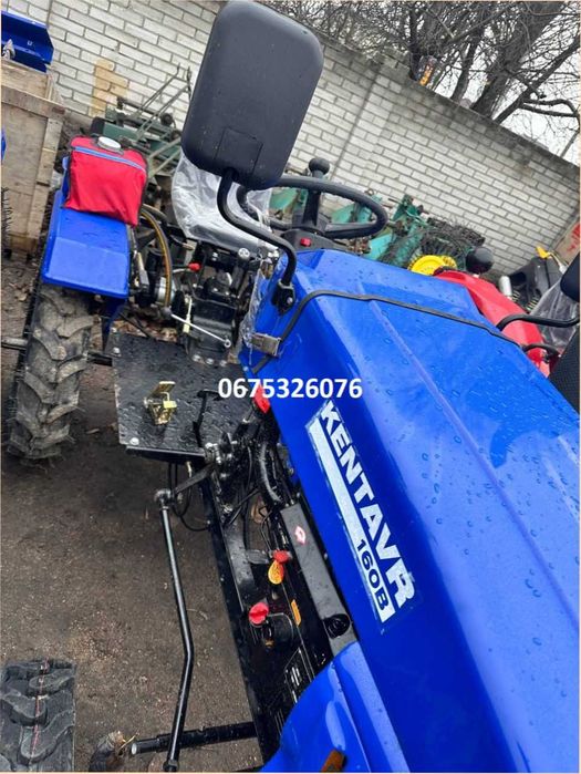 Мототрактор KENTAVR 160 B Плуг і фреза Доставка без передоплат!