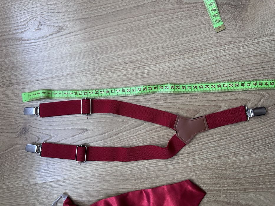 Набір краватка/галстук і підтяжки