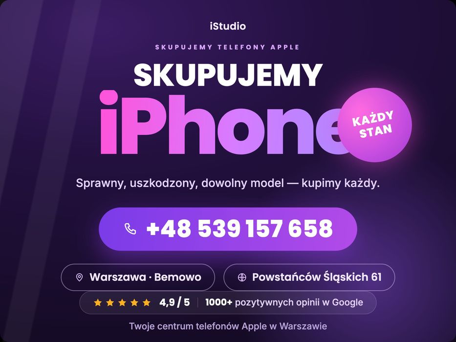 Darmowa Wycena iPHONE WARSZAWA – SKUP Telefonów Apple