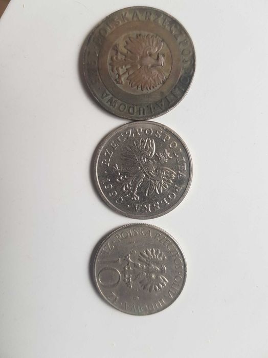 Monety 1 grosz z 1949 roku i inne