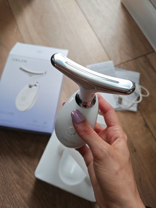 Anlan Neck Care masażer do szyi/ twarz LED