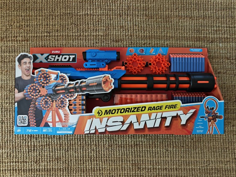 Zuru X-Shot Insanity Motorized Rage Fire