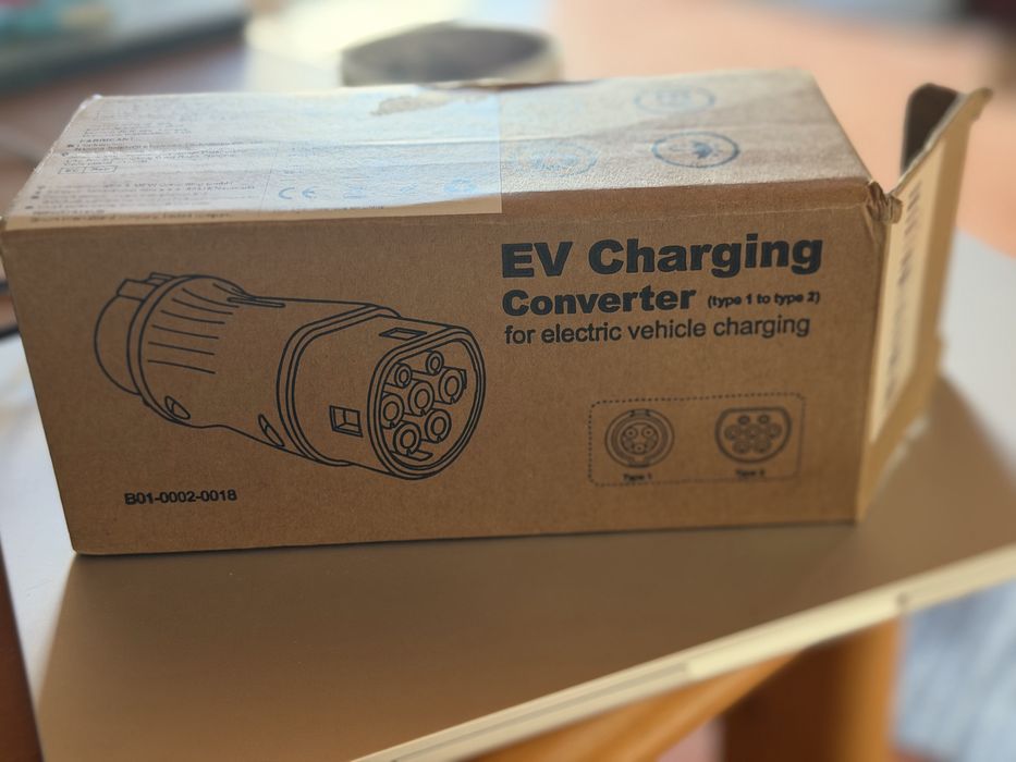 Adaptador type 1 to type 2 EV