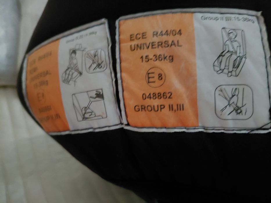 Assento elevatório auto 12-36 kg  ISOFIX - Excelente estado