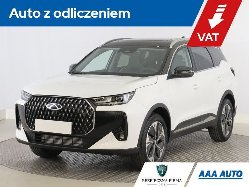 Chery Tiggo 7 1.6 TGDI Unique , Serwis ASO, Automat, VAT 23%, Skóra, Klimatronic,