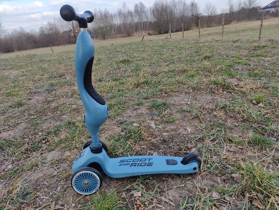 Hulajnoga i jeździk 2w1 Scoot & Ride Highwaykick 1 | Niebieski