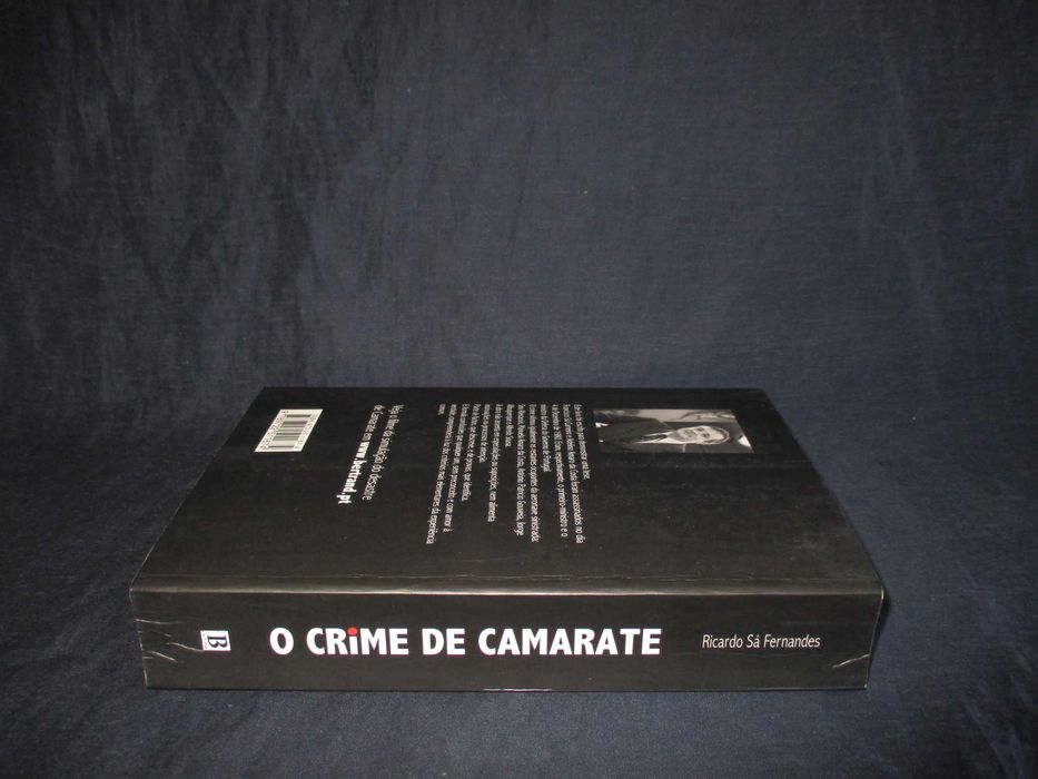 Livro O Crime de Camarate Ricardo Sá Fernandes
