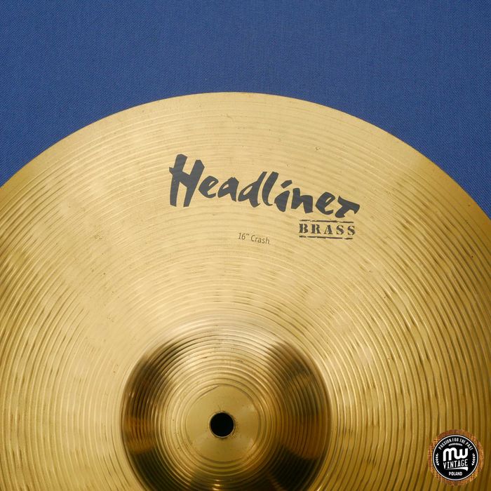 ‼️ Meinl - talerz Headliner Brass Crash 16" ‼️