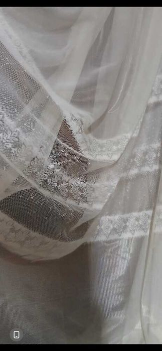 Шикарнейший ОТРЕЗ тюли ЖАККАКРД 5м