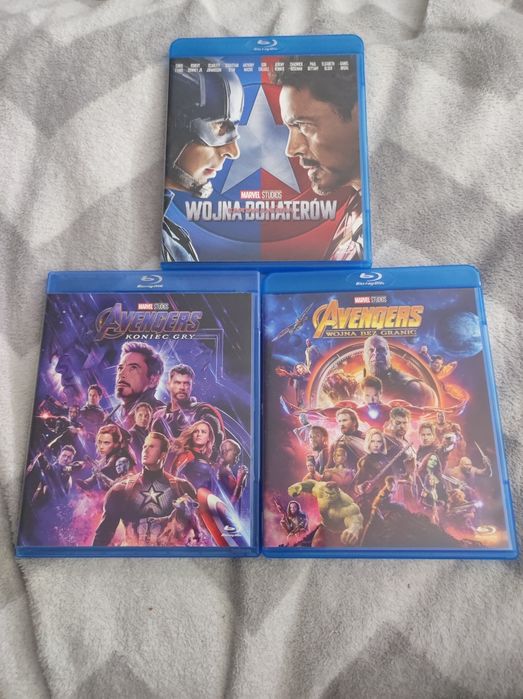 Pakiet filmów Marvela blu-ray