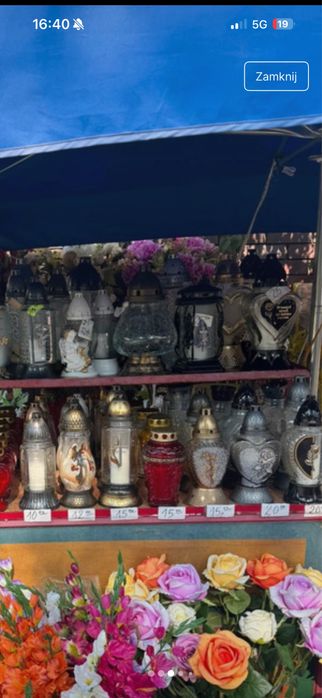 Sprzedam znicze  od 15 zl