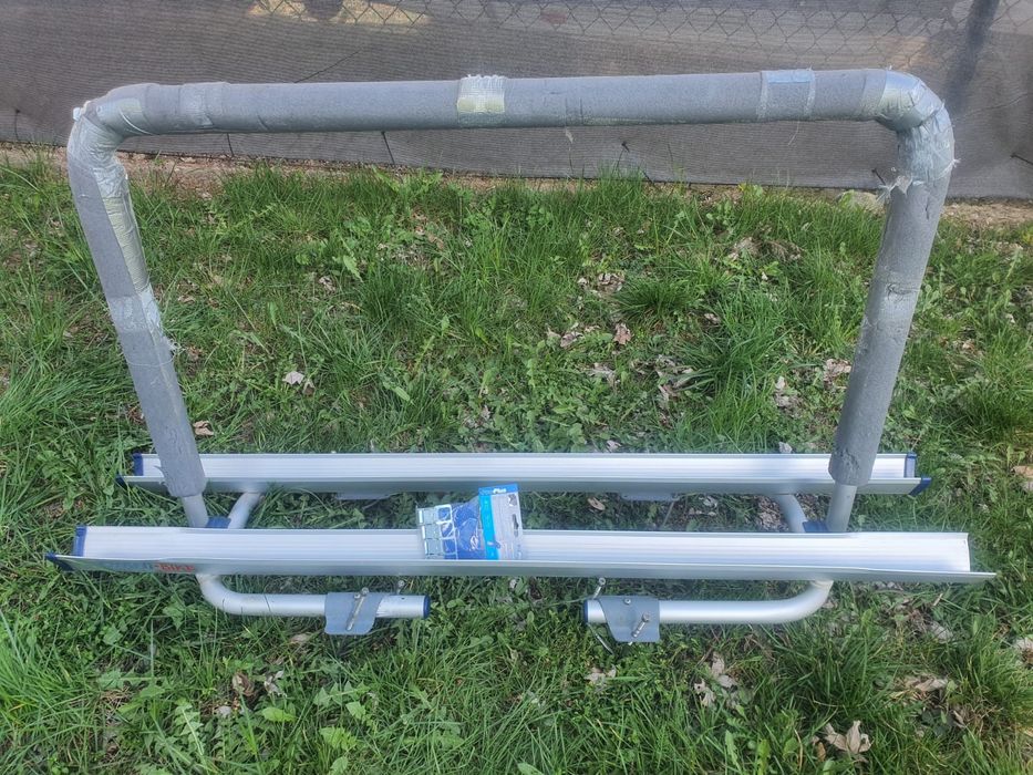 Bagażnik na e bike do przyczepy kempingowej  na dyszel 50kg