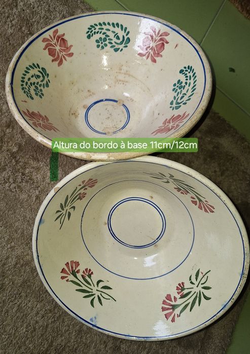 2 palanganas antigas