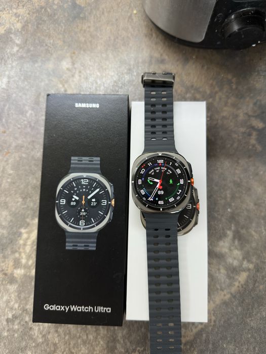 Samsung Galaxy Watch Ultra LTE 47mm Titanium, Trail Band, комплект