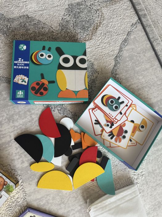 Розвиваючі деревяні набори