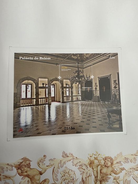 Livro de selos "Palácio de Belém"