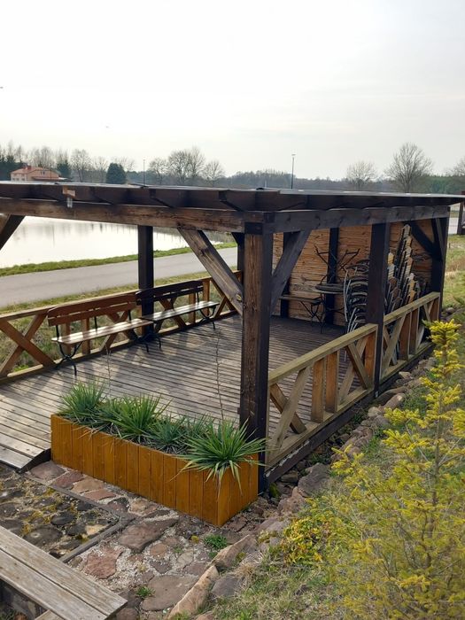 Altana pergola ogrodowa solidna