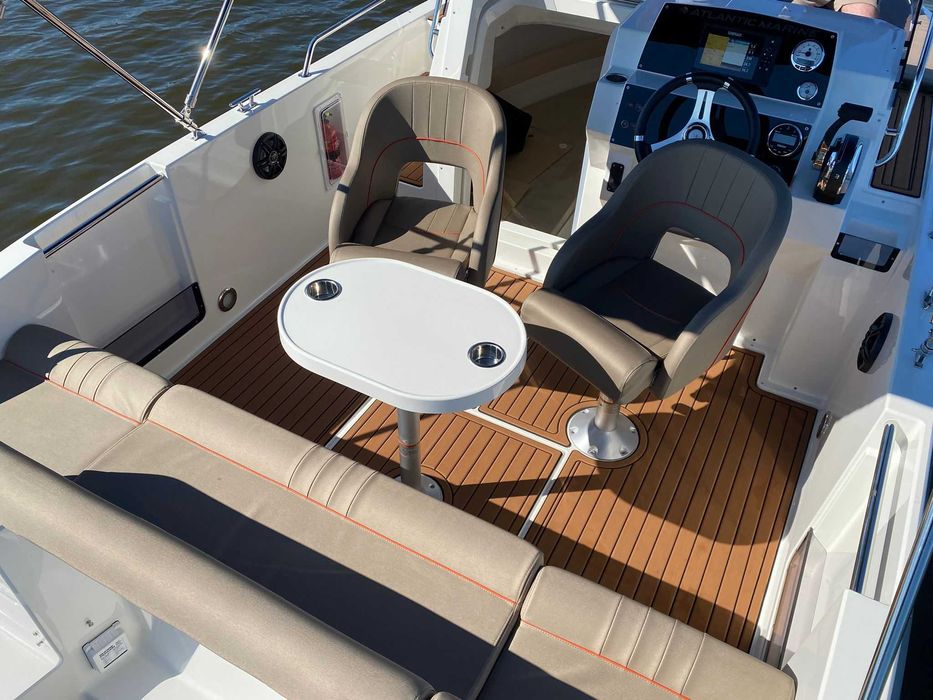 Nowa łódź Atlantic Marine 630 Sun Cruiser z Mercury F150 i przyczepa