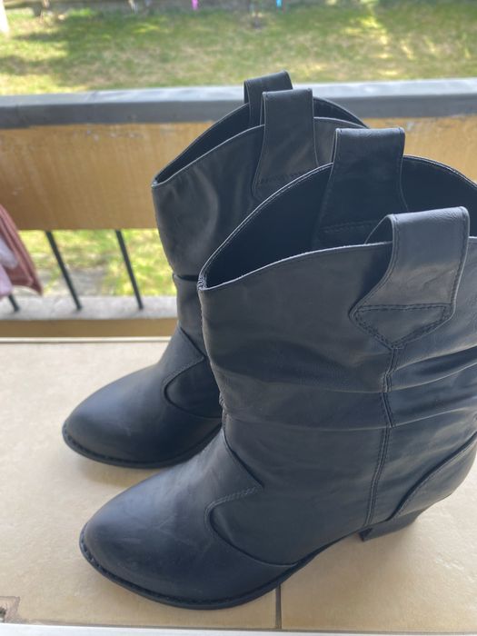 Buty botki kowbojki wiosna lato NOWE