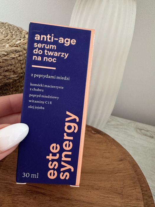 Este Synergy AntiAge SERUM na noc z peptydami miedzi 30ml