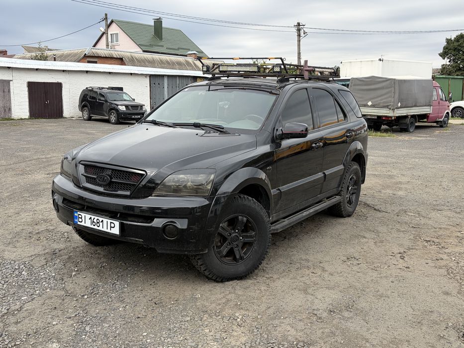 Kia sorento 2.5 на полном ходу