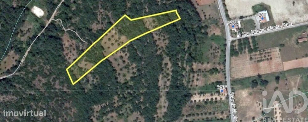 Terreno em Areias e Pias de 7520,00 m2