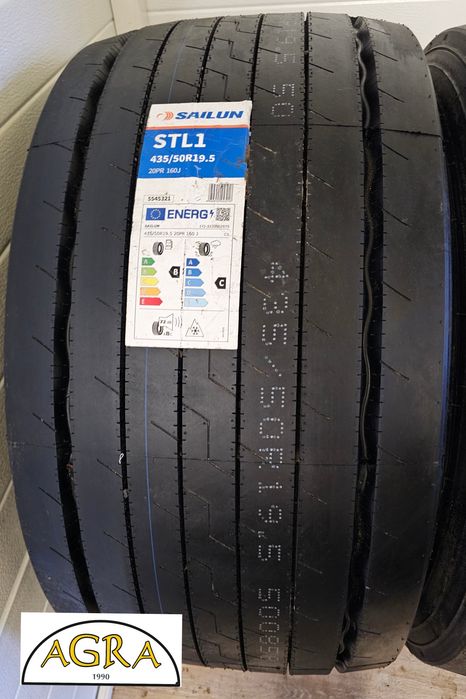 435/50R19.5 (1250netto) SAILUN 2 nowa opona opony naczepa AUTOSTRADA