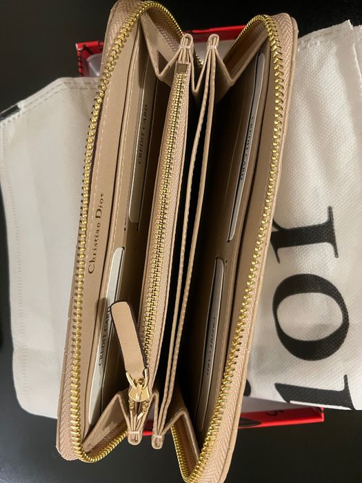 Dior portfel skóra model voyageur