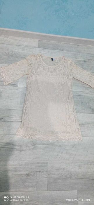 Гипюровое платье