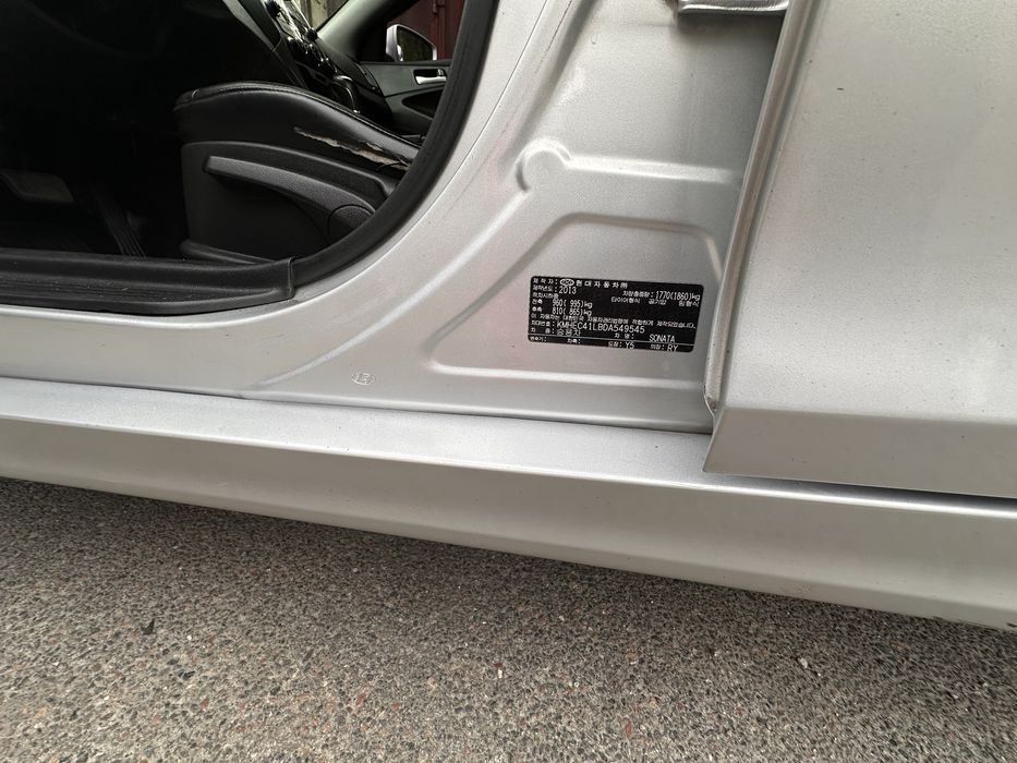 Продам sonata yf lpi 2013