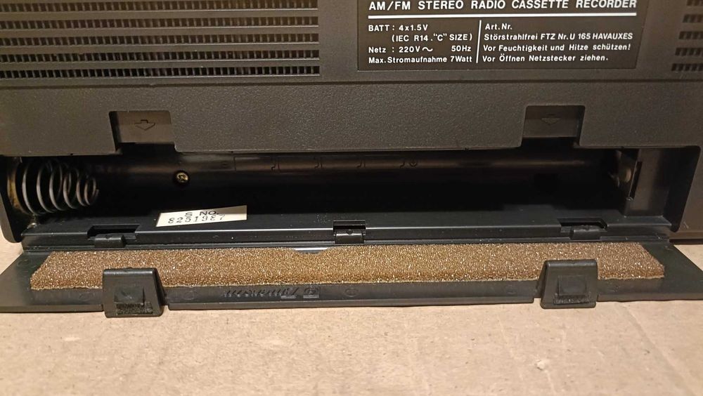 POPPY RR 501 radiomagnetofon przenośny