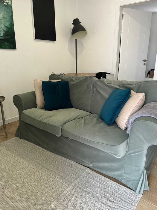Sofá de dois lugares ikea