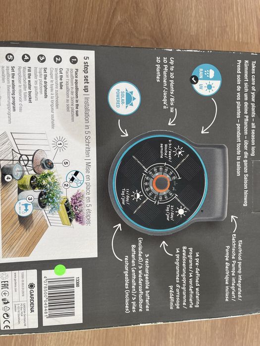 Rega automatica Gardena novo na caixa