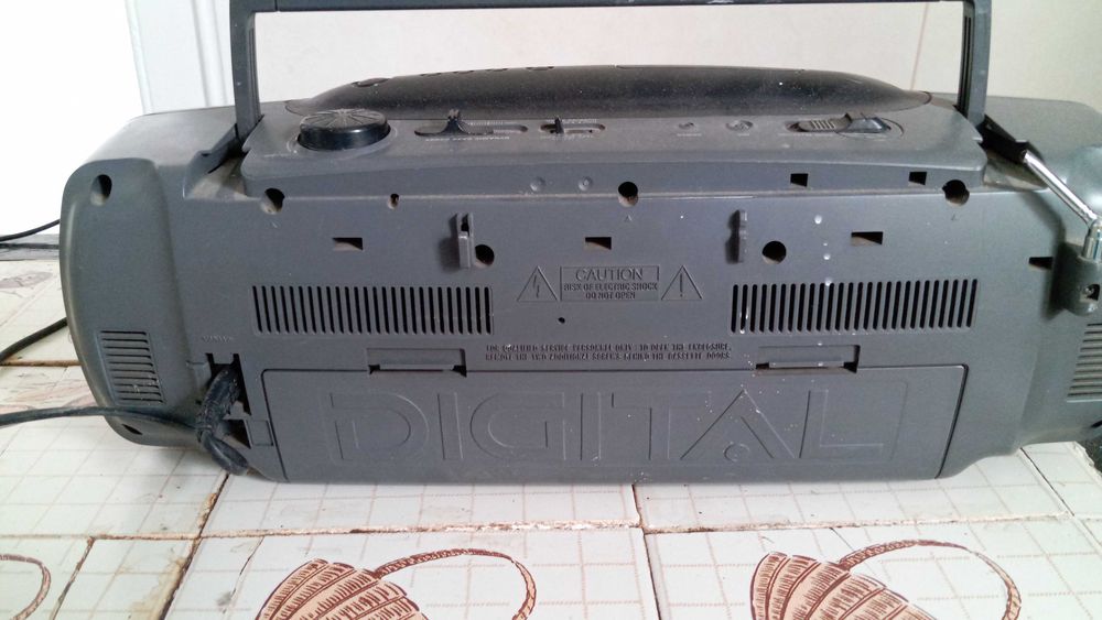 Radio gravador Philips