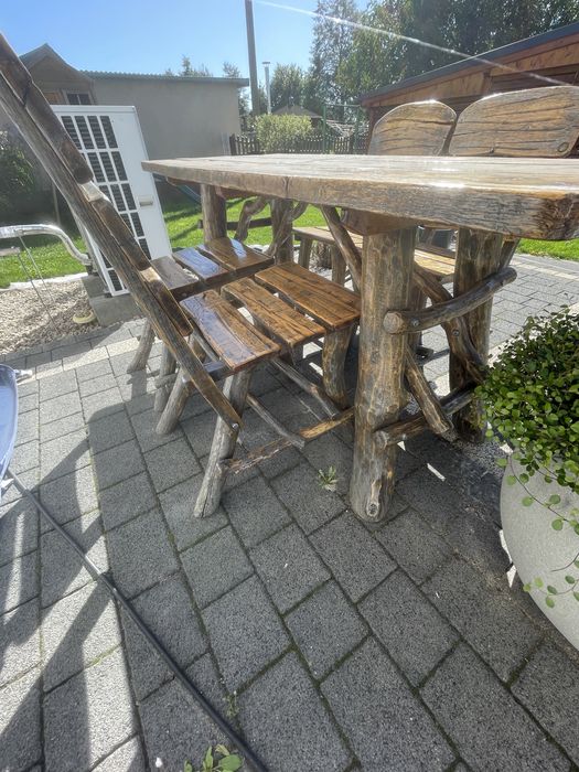 Meble ogrodowe 100% dębowe