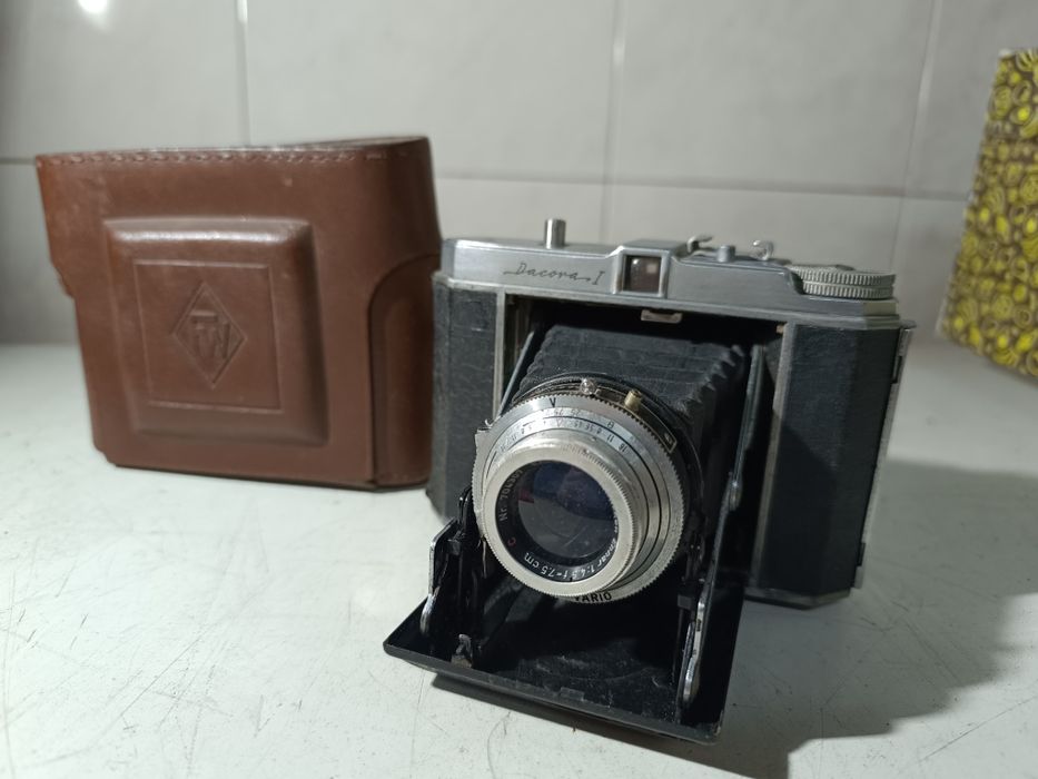 Máquina fotográfica antiga Franka