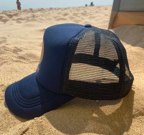 Cap Chapeu Bone Rede Trucker Surf Blue Vibes