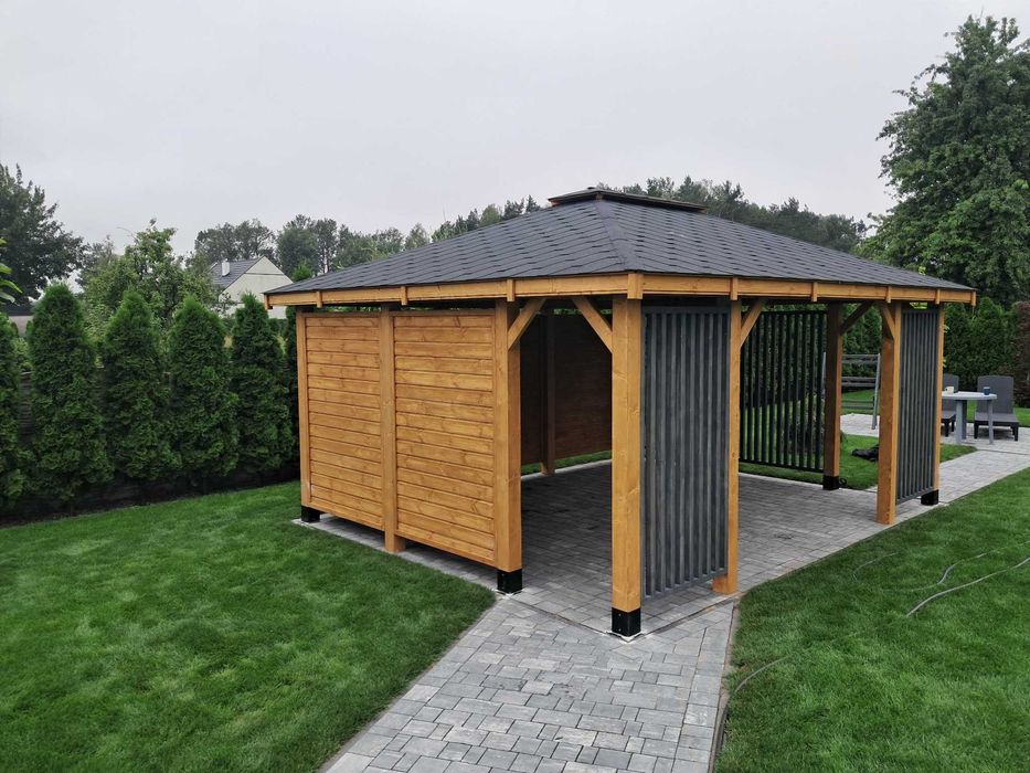 Altany,altanki, wiaty, altana ogrodowa IGA 4x5m PRODUCENT