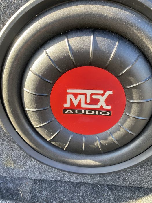 Subwoofer mtx audio 300w com Amplificador Auto mtx