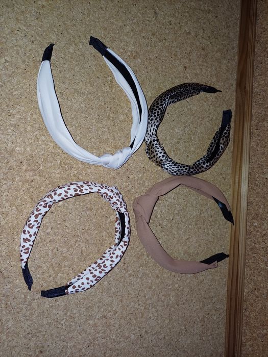 Bandolete de cabelo, fita/faixa. Novas. Conjunto.