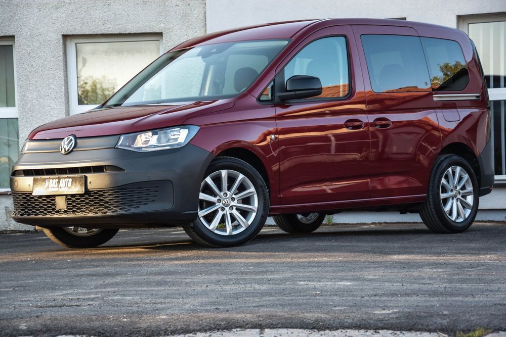 Volkswagen Caddy 102KM Podgrzewane Fotele Alu 17 Lane Assist Navi ACC Tempomat